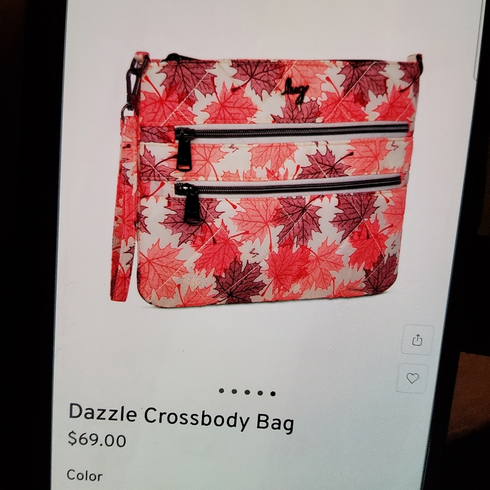 Lug Dazzle Crossbody In Maples Cream - Picture 3 of 6